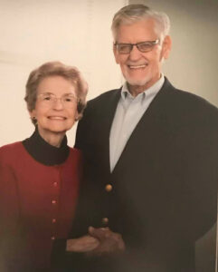 John and Ruth Anthony - 60th Anniversary photo Taken in January less than one month before mom died.
